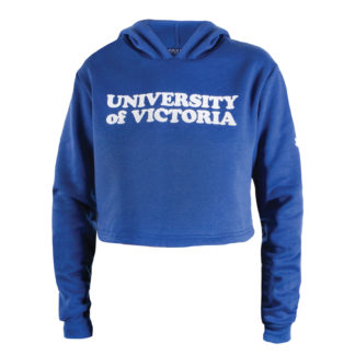 433 Women’s Cropped Hoodie UVIC front