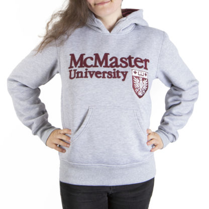 014 Women’s Pullover Hoodie McMASTER front