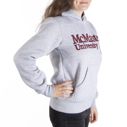 014 Women’s Pullover Hoodie McMASTER side