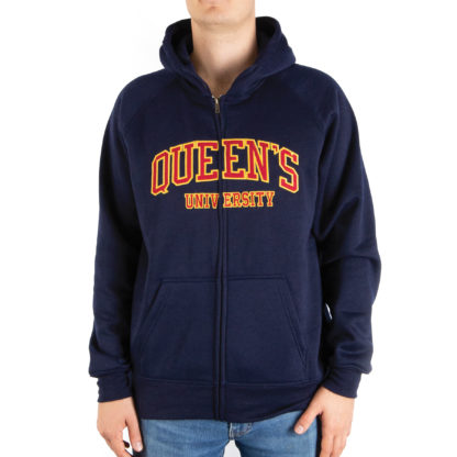 Mens-012-FullZipHoodie-Queens-Navy-front